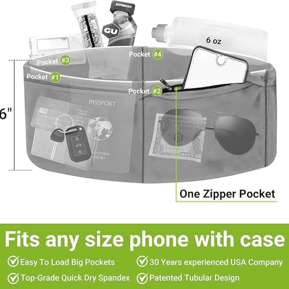 StashBandz - Black/Large - Picture 2 of 5